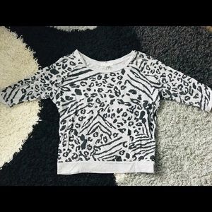 Cute animal print blouse